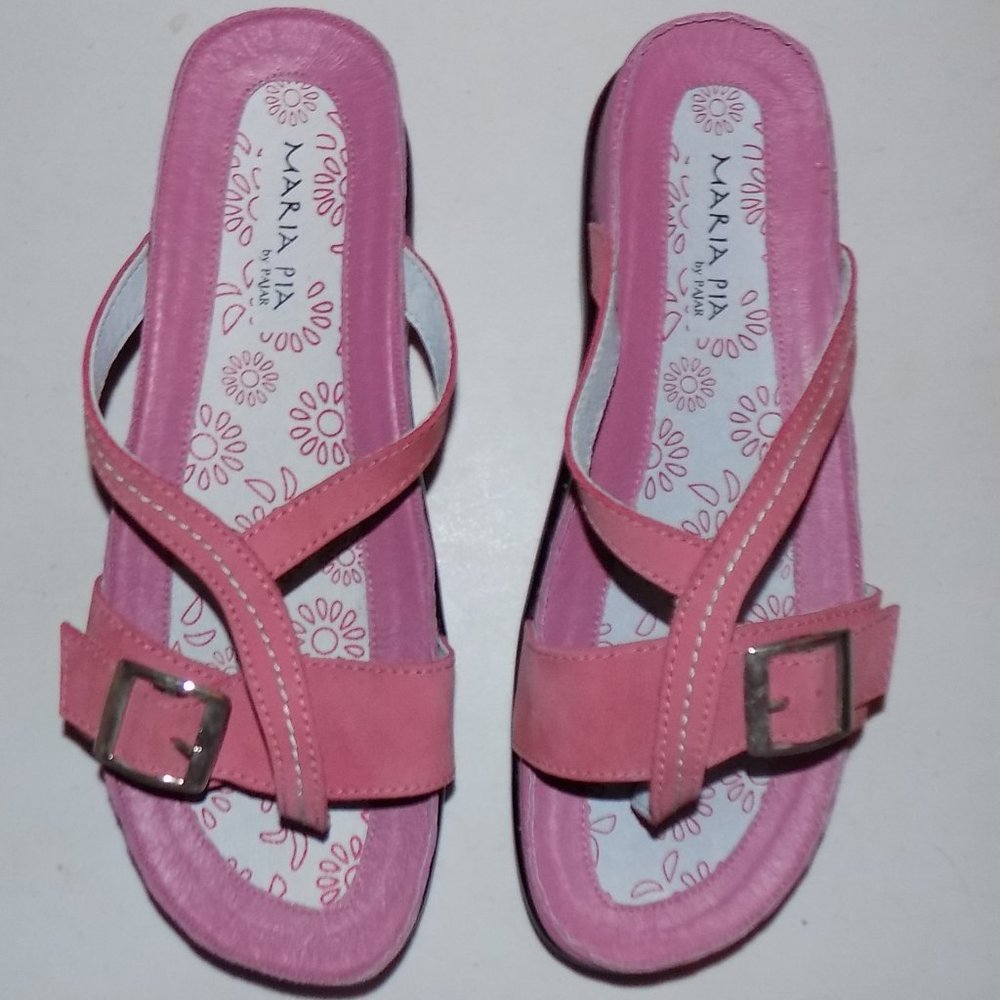 New Pajar Pia Maria Roma Pink leather EU41 US10